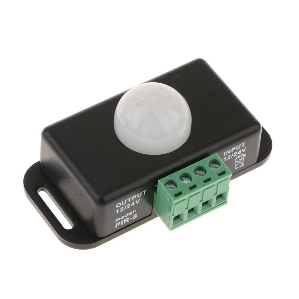 Auto Light Switch Motion Sensor PIR Motion Detector Switch For Black