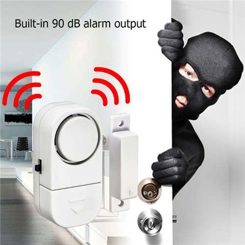 Wireless Door And Window Sensor Burglar Alarm System