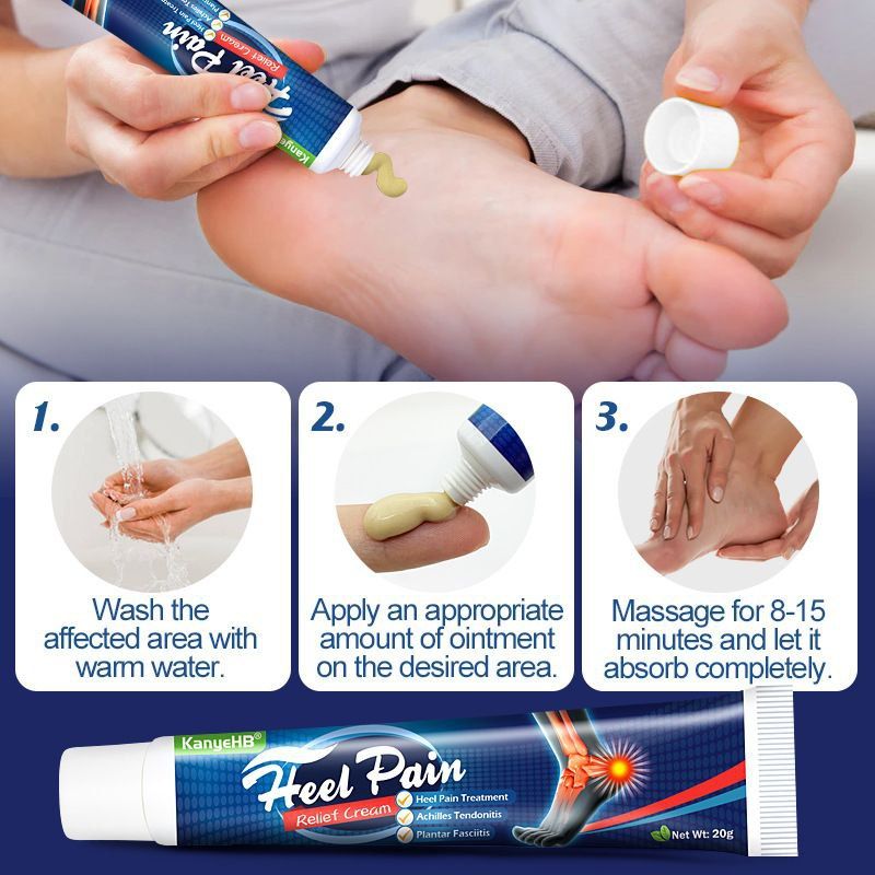 Arthritis Heel Pain Relief Tendonitis Herbal Treatment Cream