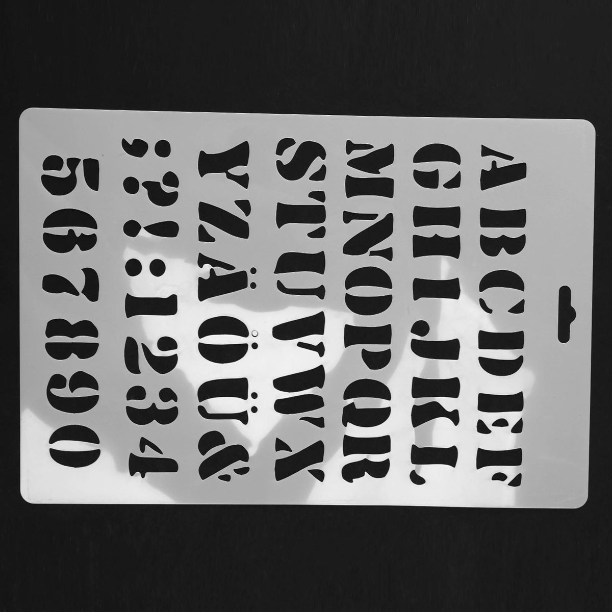 Lettering Stencils and Number Stencil Painting Alphabet and Number Stencils1