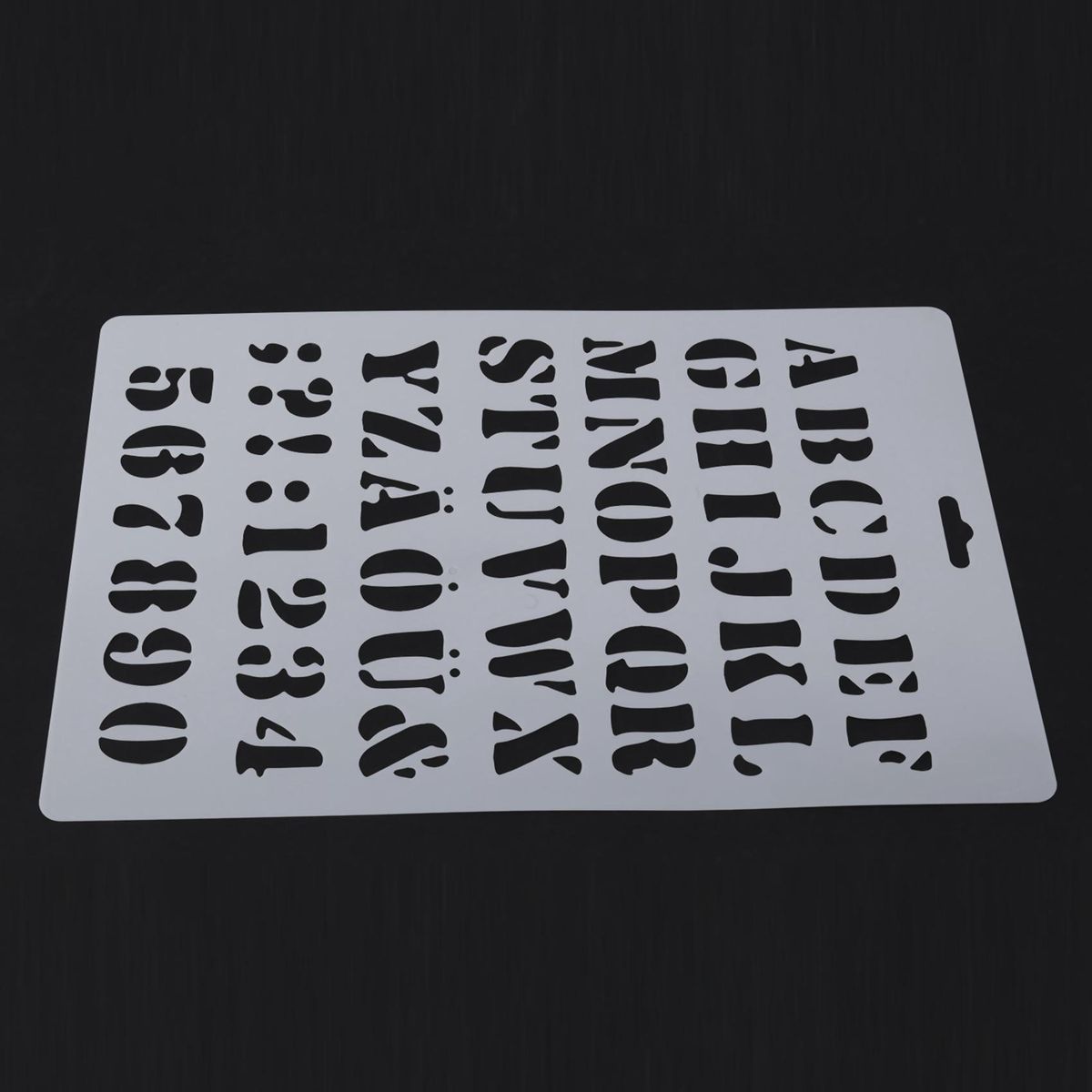 Lettering Stencils and Number Stencil Painting Alphabet and Number Stencils1