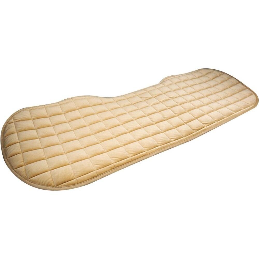 Car Seat Cushion Winter Plush Three-Piece Suit Free-Fitting Non-Slip Cushions Universal Vehicle Seat Cushion