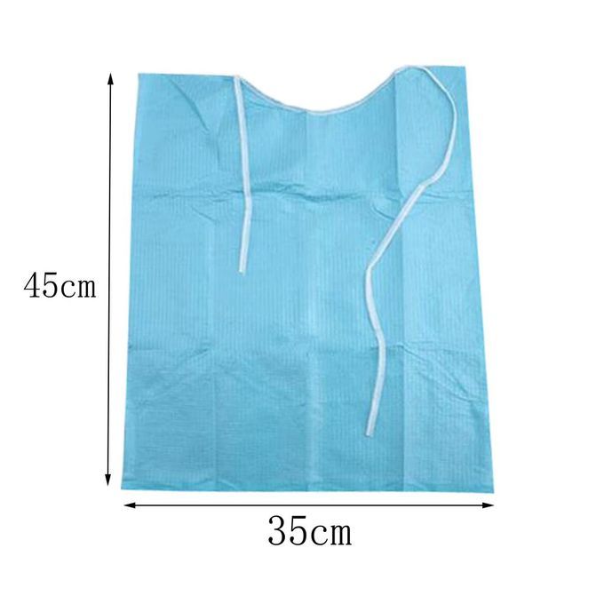 Set Of 30 Disposable Dental Bibs Paper Sputa Pad Consumables Dental