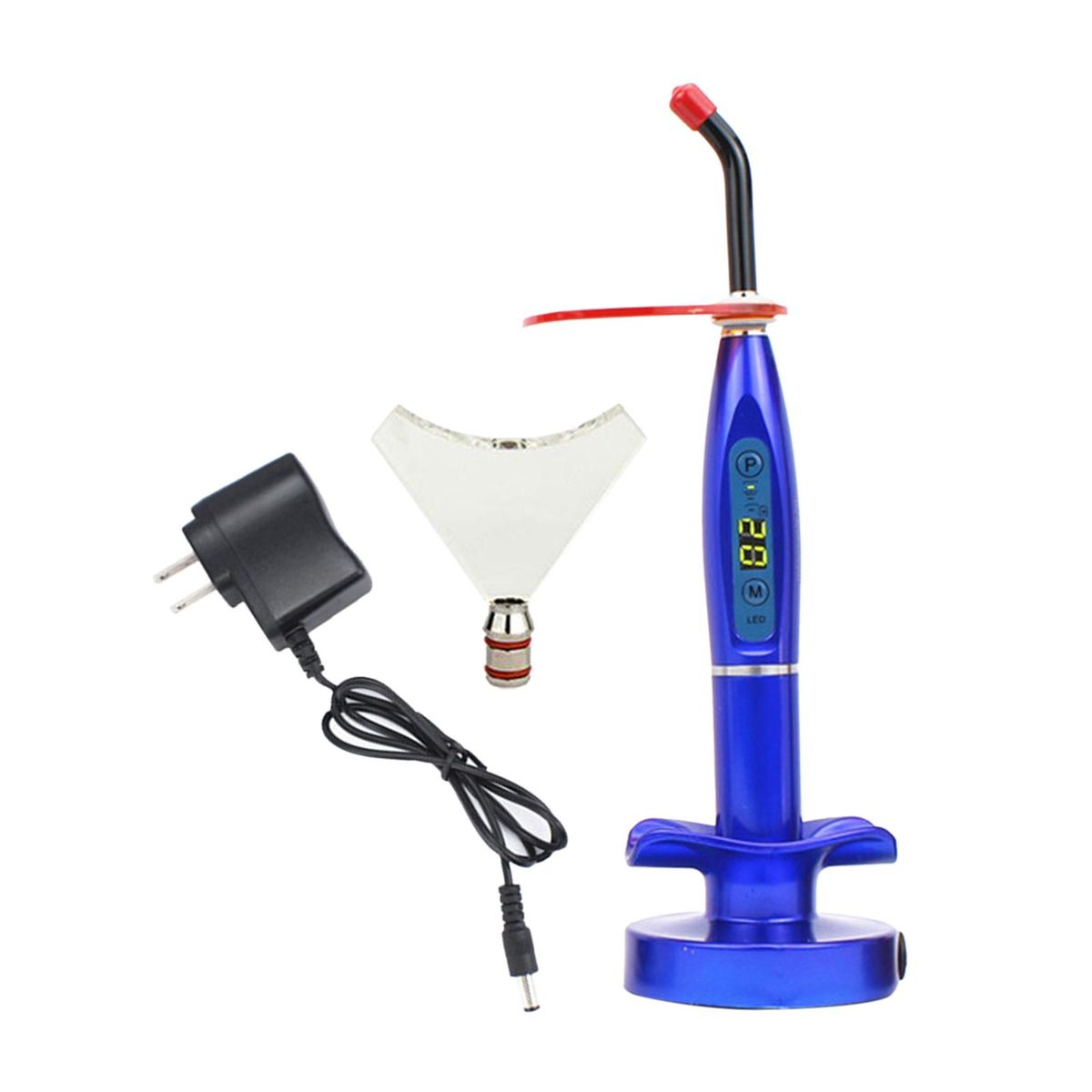 LED Curing Light 1200-2000MW/cm2 USB  W/  Head Blue