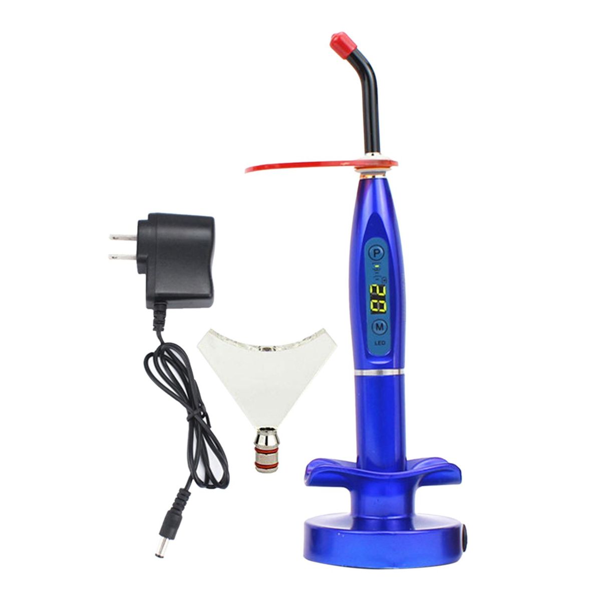 LED Curing Light 1200-2000MW/cm2 USB  W/  Head Blue