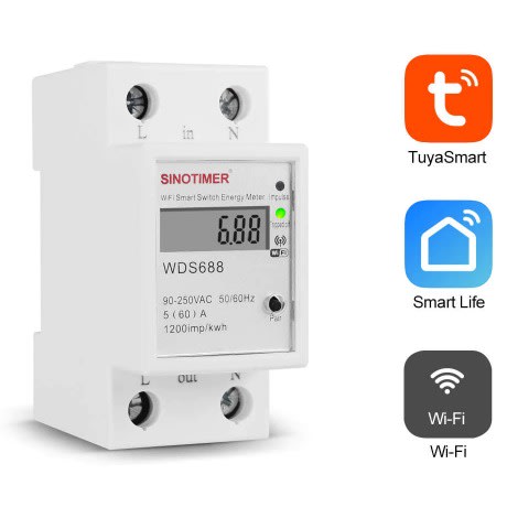 Wifi Energy Meter Power Consumption Monitor