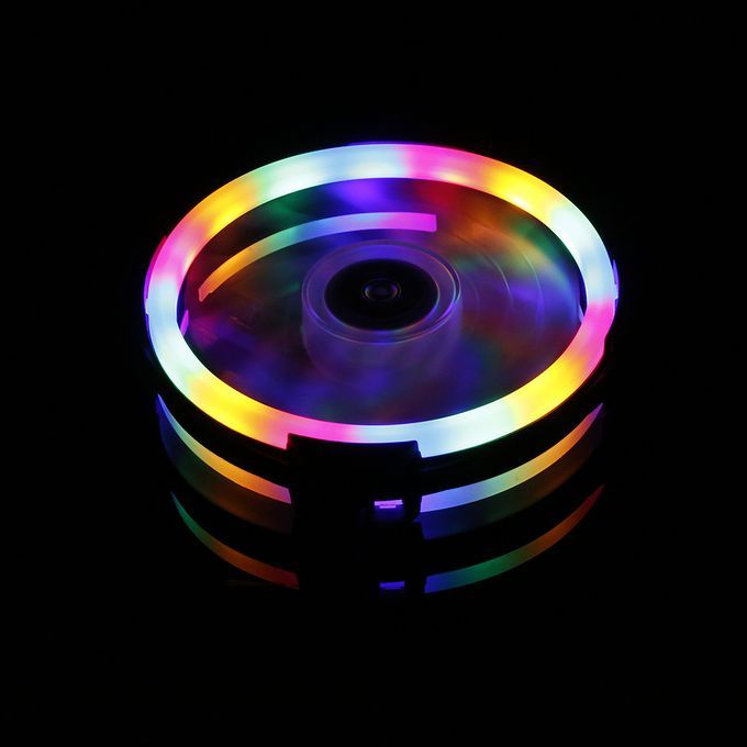 Computer Radiator 12cm RGB Case Cooling Fan 3 Fans