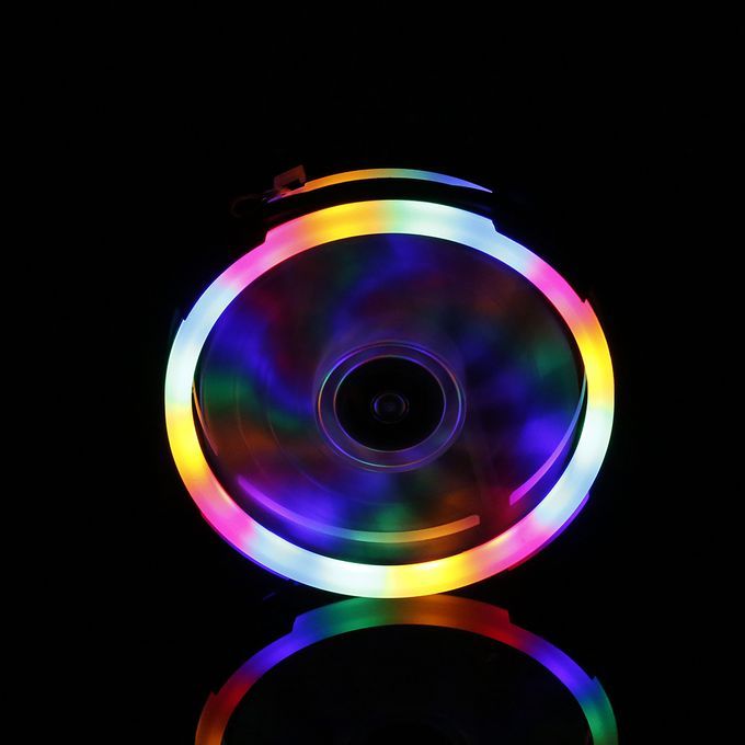 Computer Radiator 12cm RGB Case Cooling Fan 3 Fans