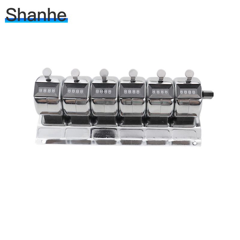 6 Conjoined Manual Counter For Laboratory Hospital