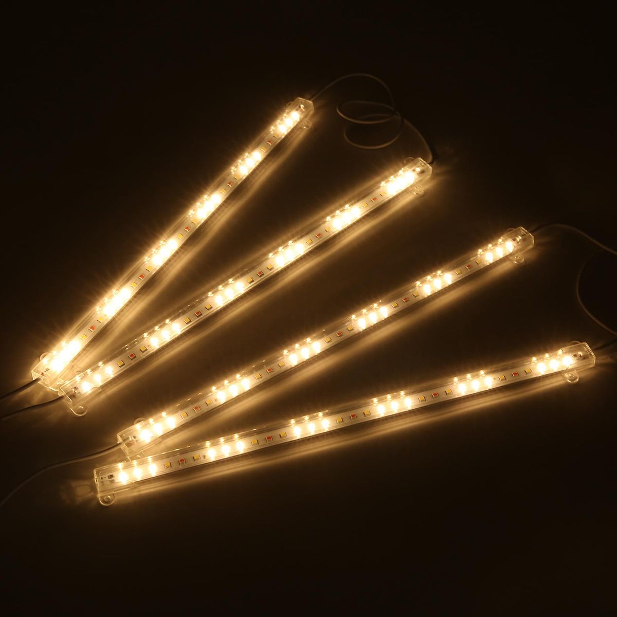 132LEDs Plant Grow Light Strips Full Spectrum Plant Growth Lights Plant Growing Hard Lamp Strips 10 Dimmable Levels 3/9/12H Timer for Indoor Potted Plants Greenhouse Plants