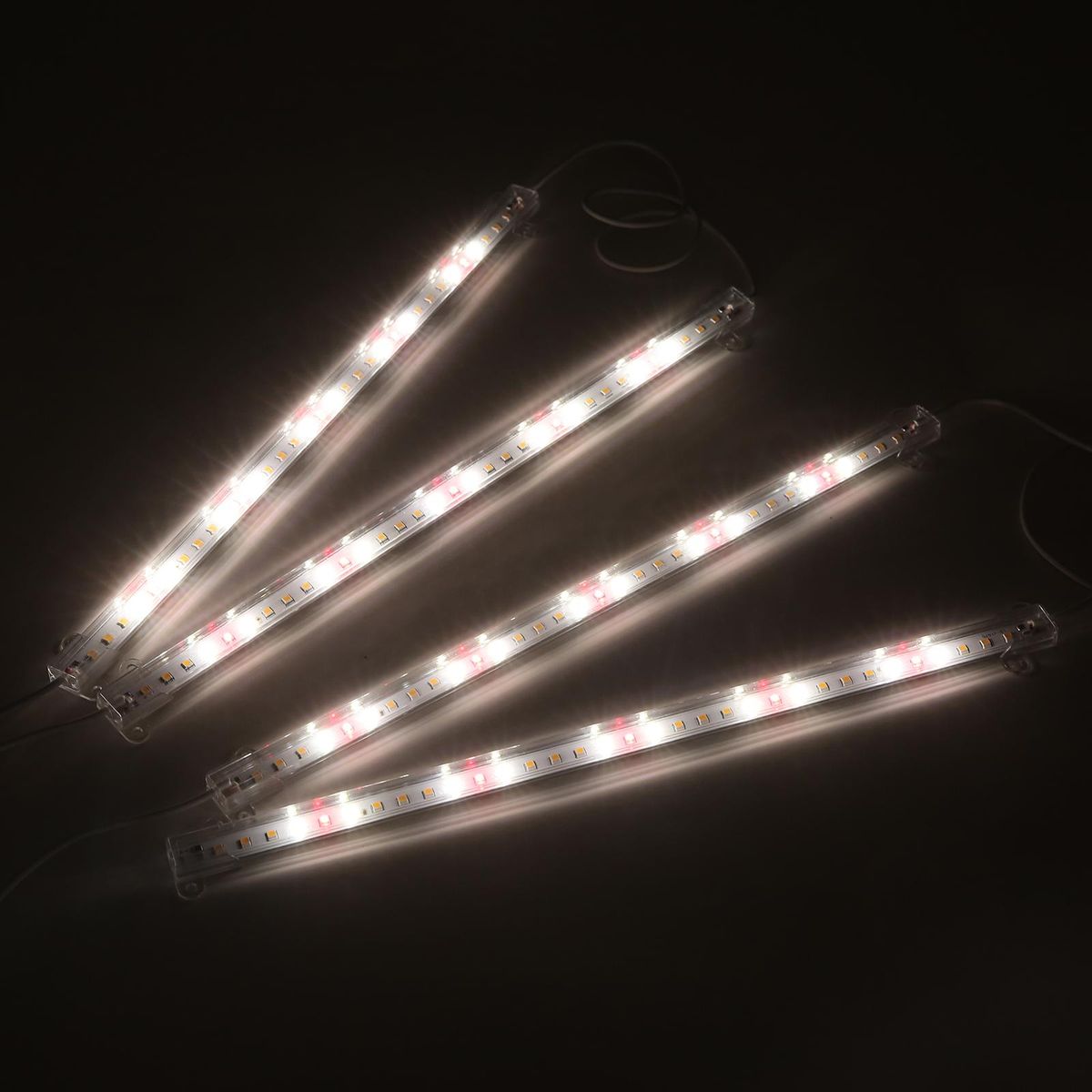 132LEDs Plant Grow Light Strips Full Spectrum Plant Growth Lights Plant Growing Hard Lamp Strips 10 Dimmable Levels 3/9/12H Timer for Indoor Potted Plants Greenhouse Plants