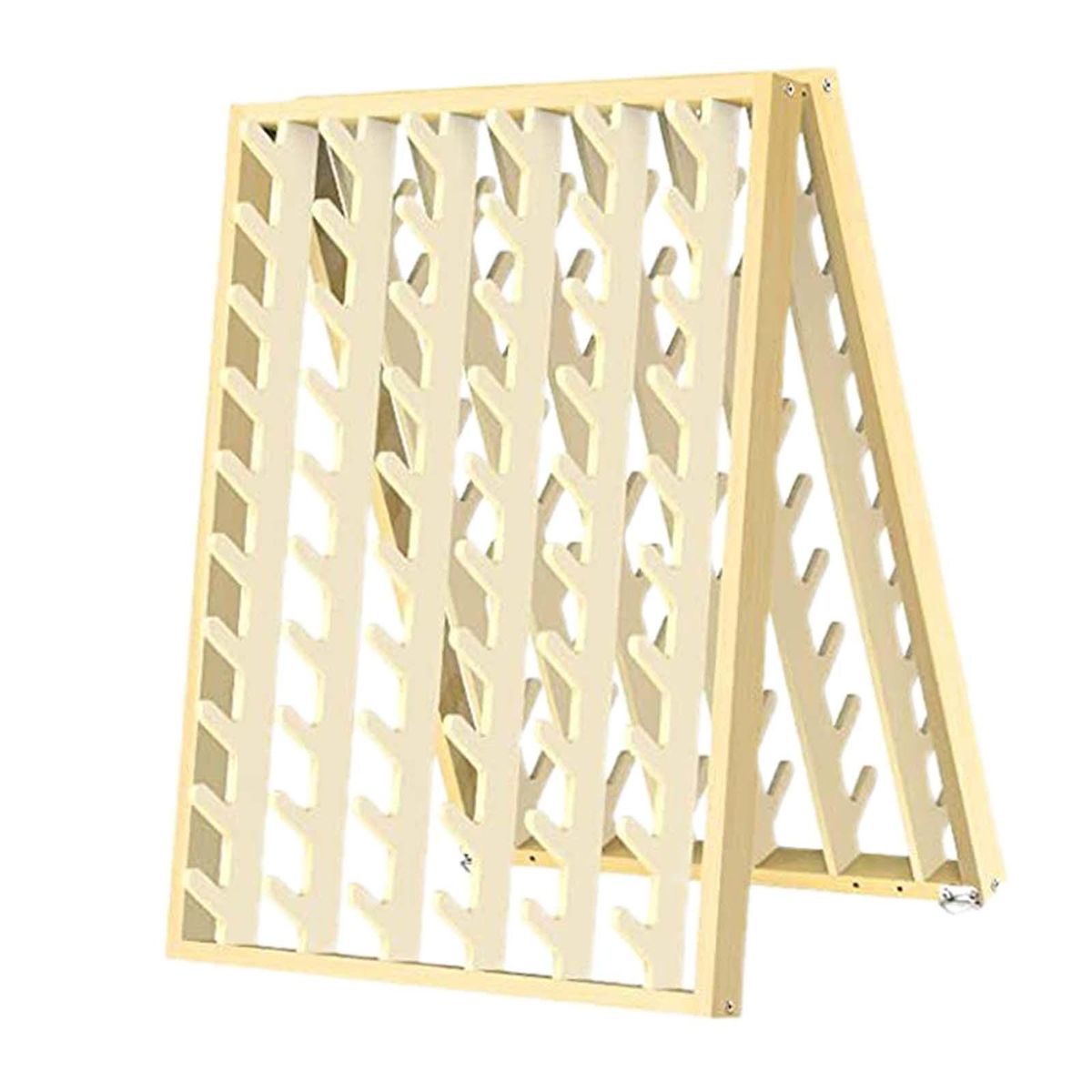 Wooden Braiding Hair Rack Hair Holder For Hair Salon