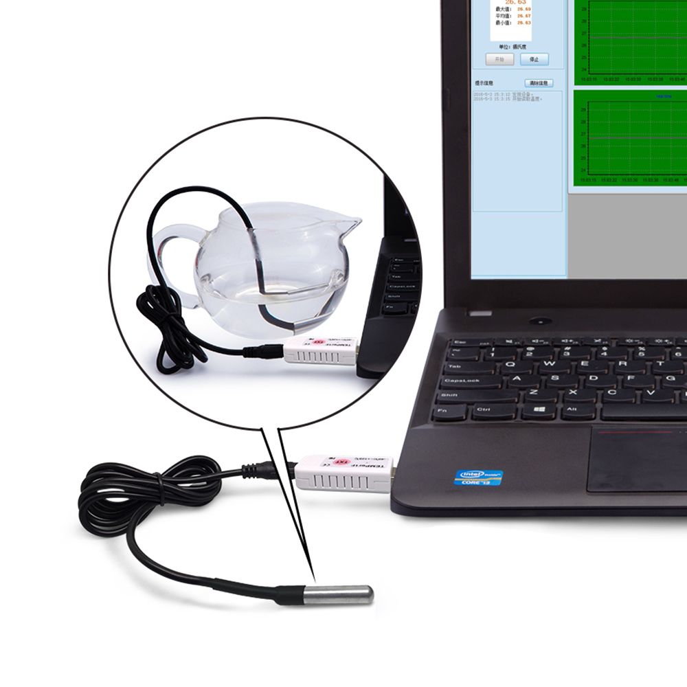 USB Temperature Sensor Data Logger