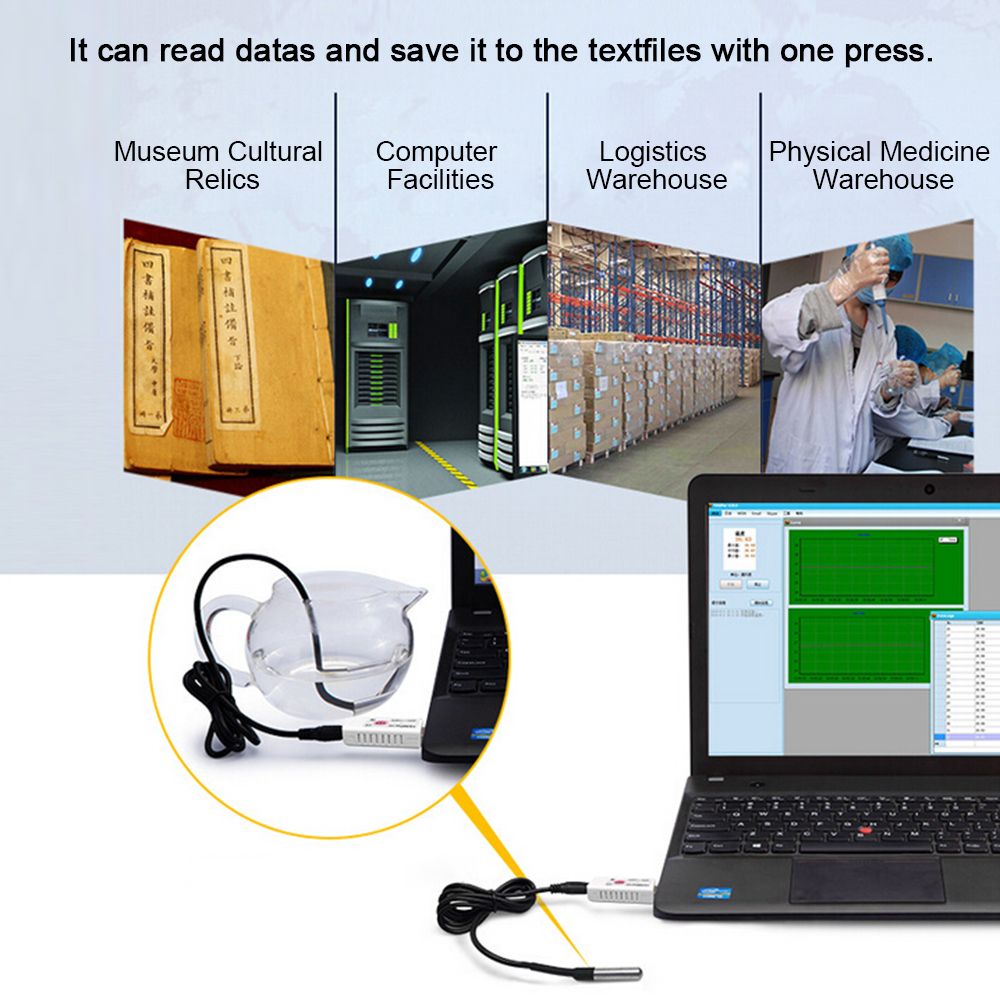 USB Temperature Sensor Data Logger
