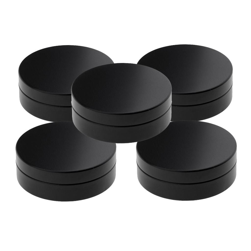 3X 6Pcs 100ml Aluminium Empty Cosmetic Pot Jar Travel Tin