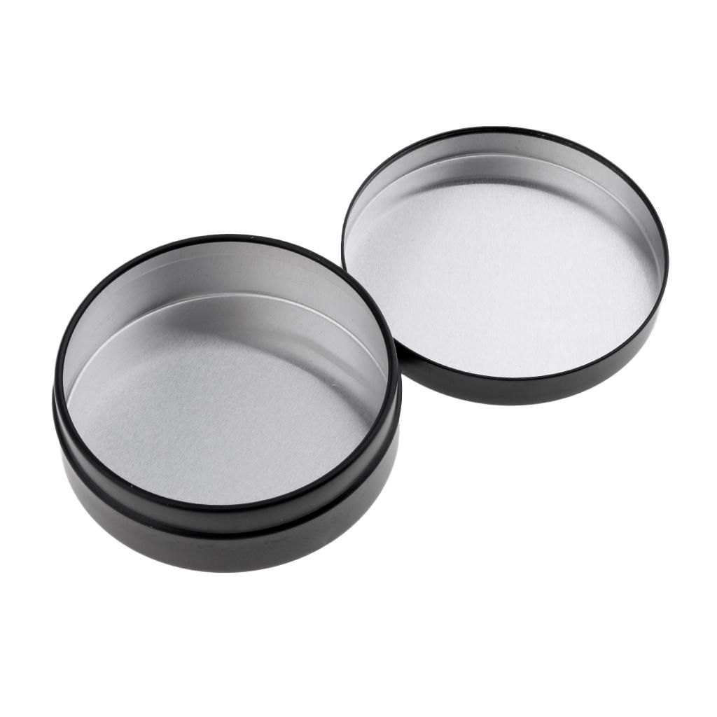 3X 6Pcs 100ml Aluminium Empty Cosmetic Pot Jar Travel Tin