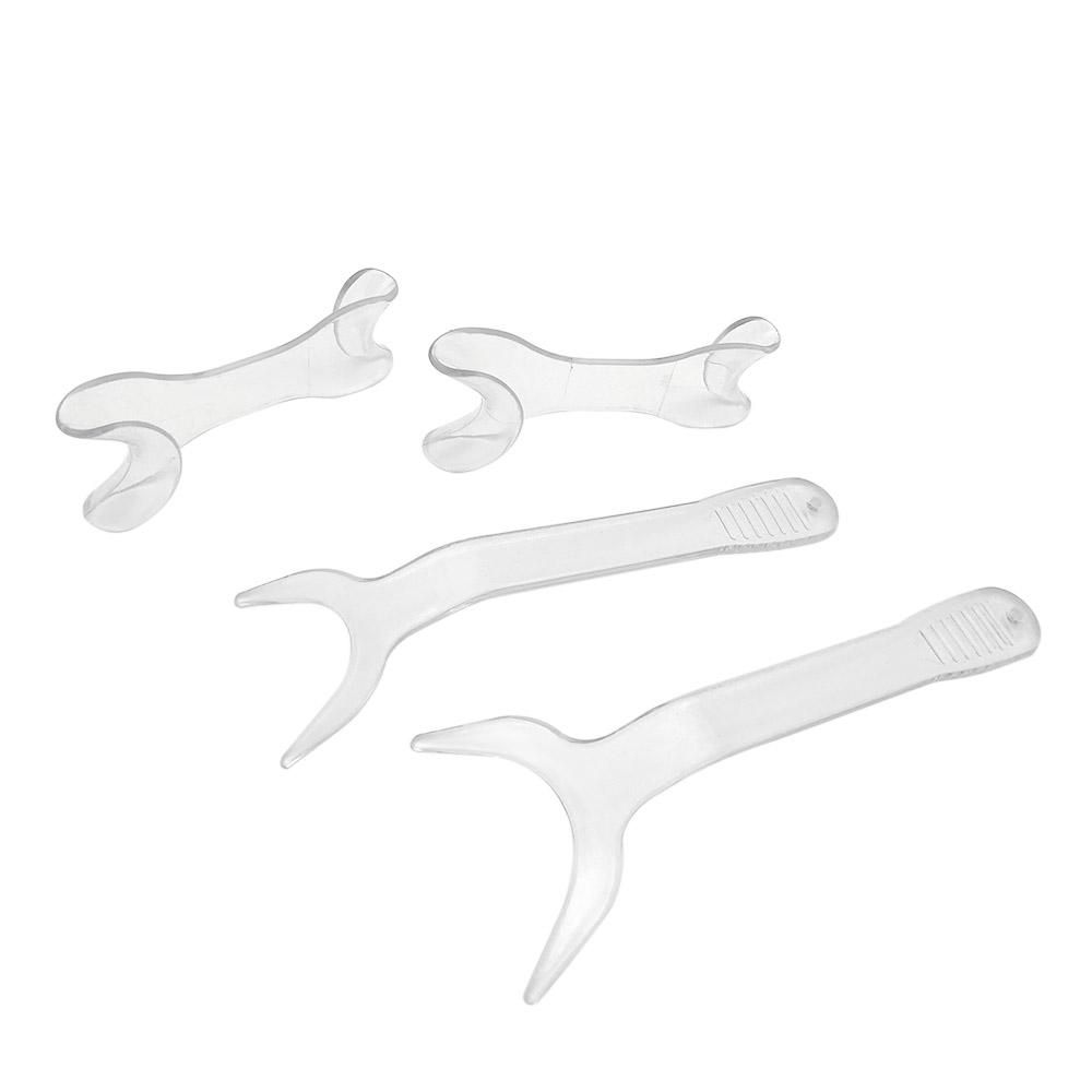 4pcs Lip Cheek Retractor Set Dental Mouth Opener Intraoral Orthodontic Cheek Teeth Mouth Opener Dentistry Equipment Dental Tool