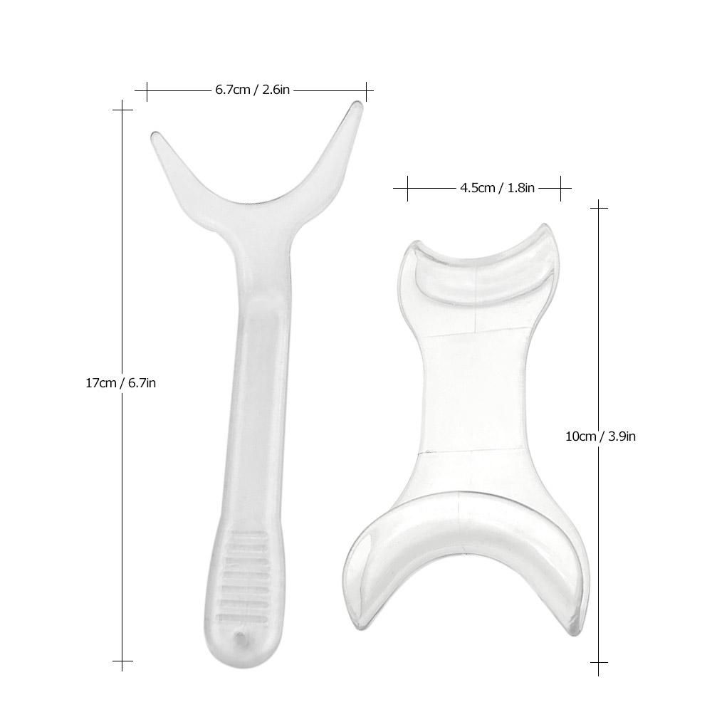 4pcs Lip Cheek Retractor Set Dental Mouth Opener Intraoral Orthodontic Cheek Teeth Mouth Opener Dentistry Equipment Dental Tool