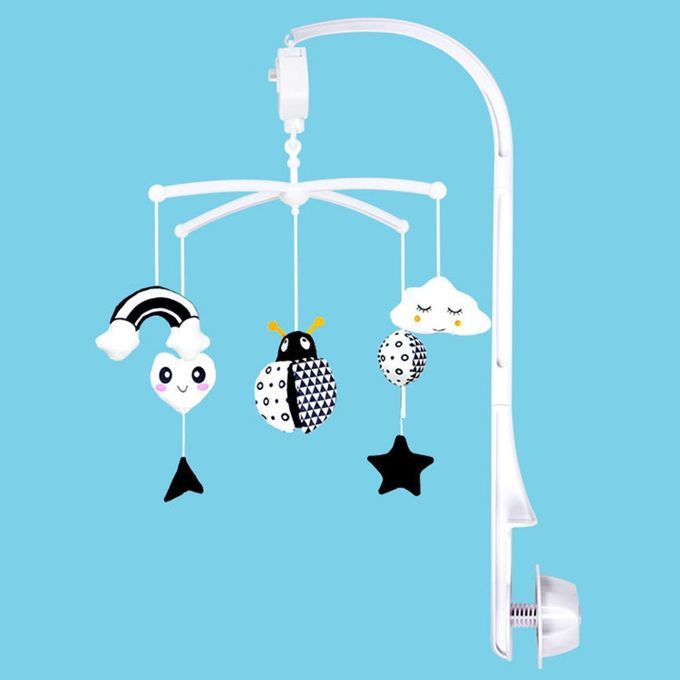 Bed Bell Toy Music Box Baby Crib Rattles Newborn Ladybug