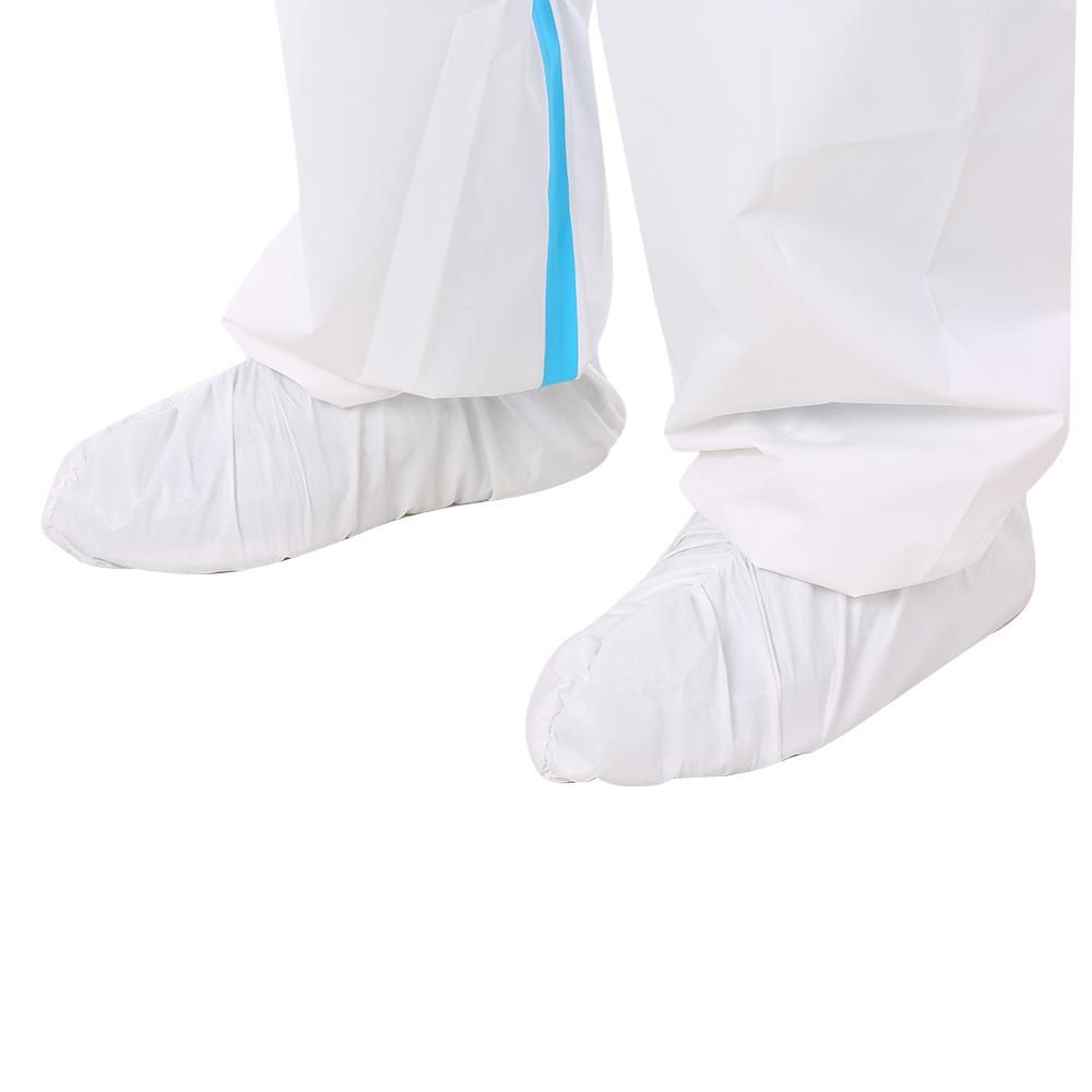 Coverall Medical Reusable Plastic Closures Isolation Suit Prevent Invasion Washable and Reusable for Medical Staff Protective Clothing Dust-proof Coveralls Antistatic