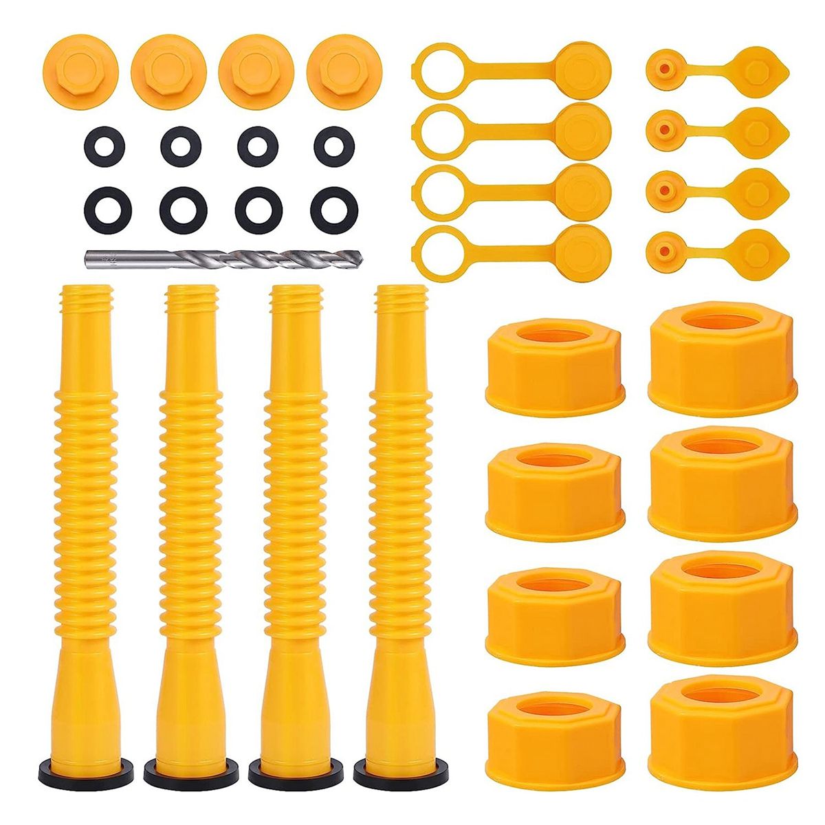 33Pcs Gasoline Can Nozzle Replacement, Gasoline Spouts