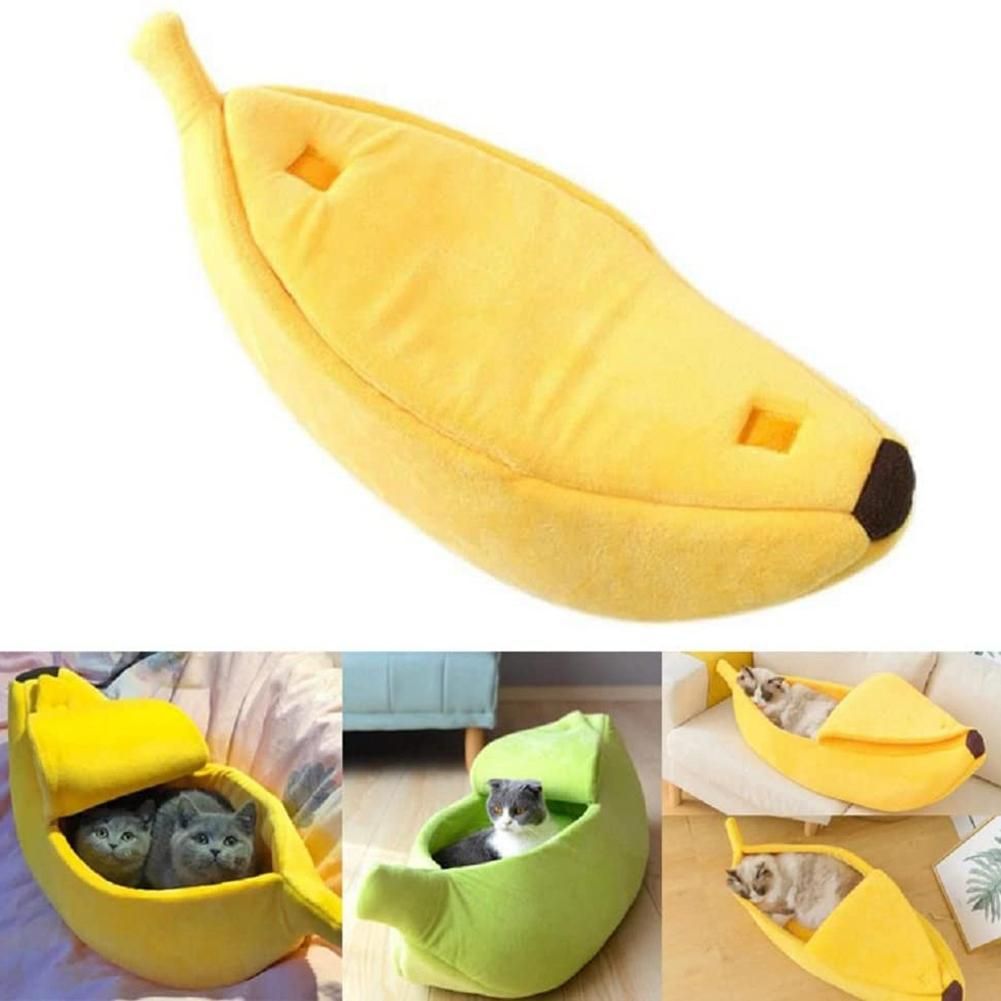 Banana Cat Bed, Pet Bed, Pet Bed for Cats, Rabbits&Small