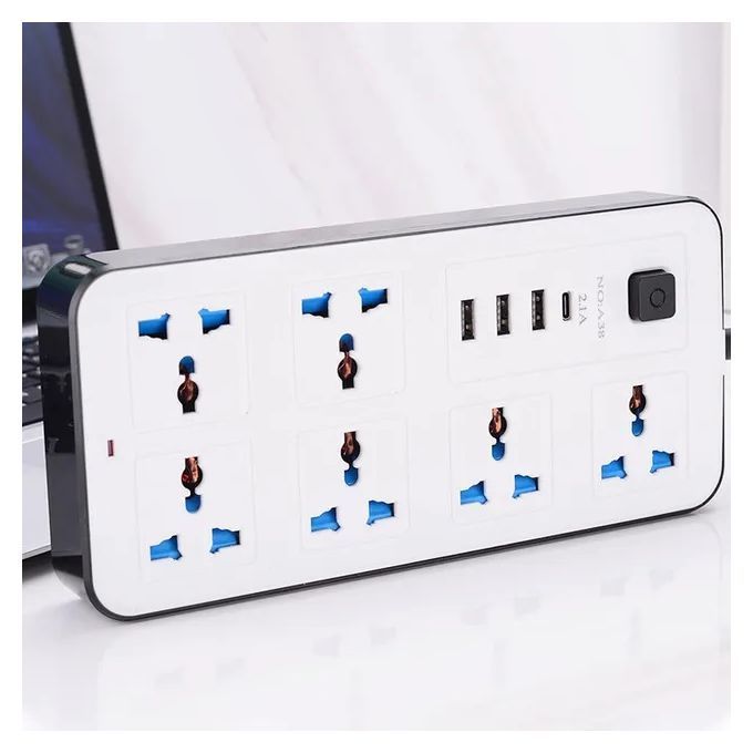 Power Socket Extension - 3USB Charging Ports - Surge Protect