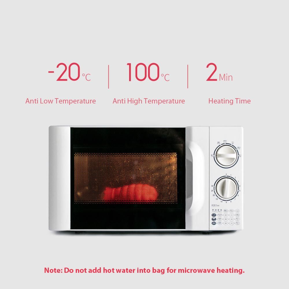 Hot Water Bag Microwave Heating Silicone Bottle Winter Heater With Knitted Cover Hand Warmer Hot Water Bottle 313/620ml For Girls Women