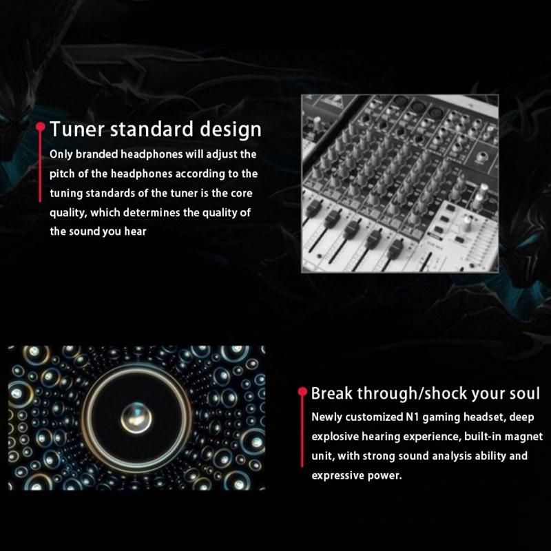 N1 Headset Desktop Gaming Game Student Audio Wired