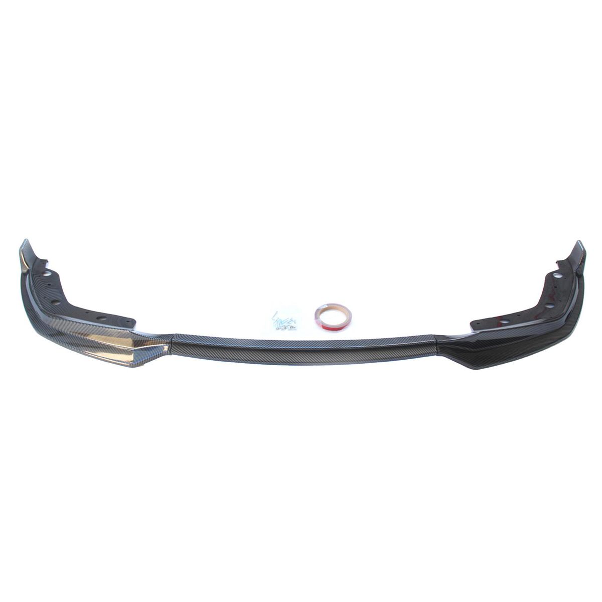 Front Bumper Lip Spoiler Kit M Performance Sport Look Carbon Fiber Replacement for BMW 3 Series G20 G28 2019-2020