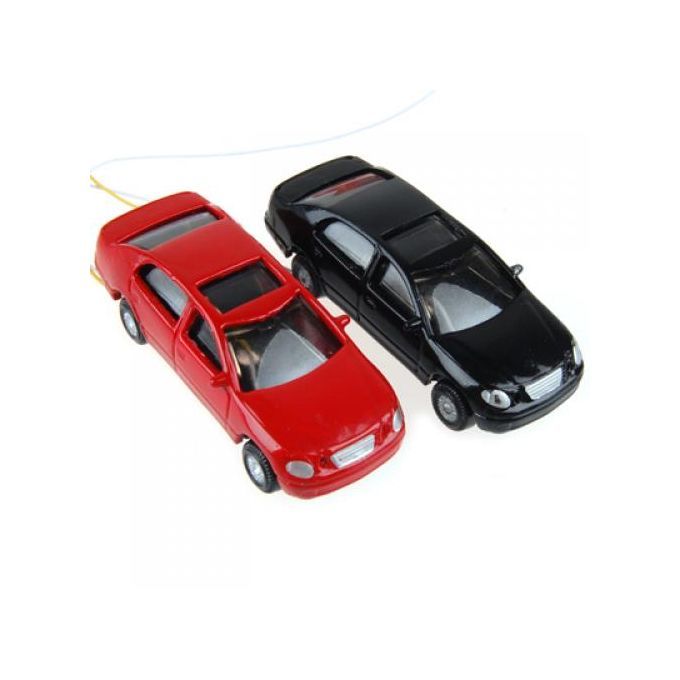 40x 1100 HO Gauge Plastic Painted Car Model Sand Table Buildings Accs