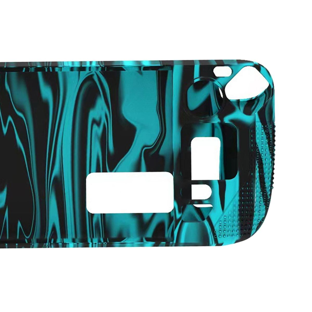 Jubapool Protective Case For Steam Deck Shockproof Console Cases Blue