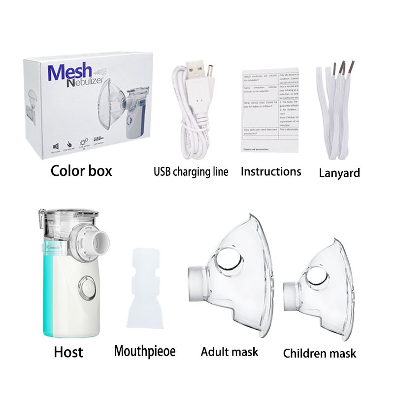 Portable Medical Atomizer Mesh Nebulizer For Asthma
