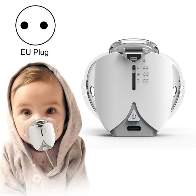 Wearable Micro-mesh Nebulizer ,Style: With EU Plug