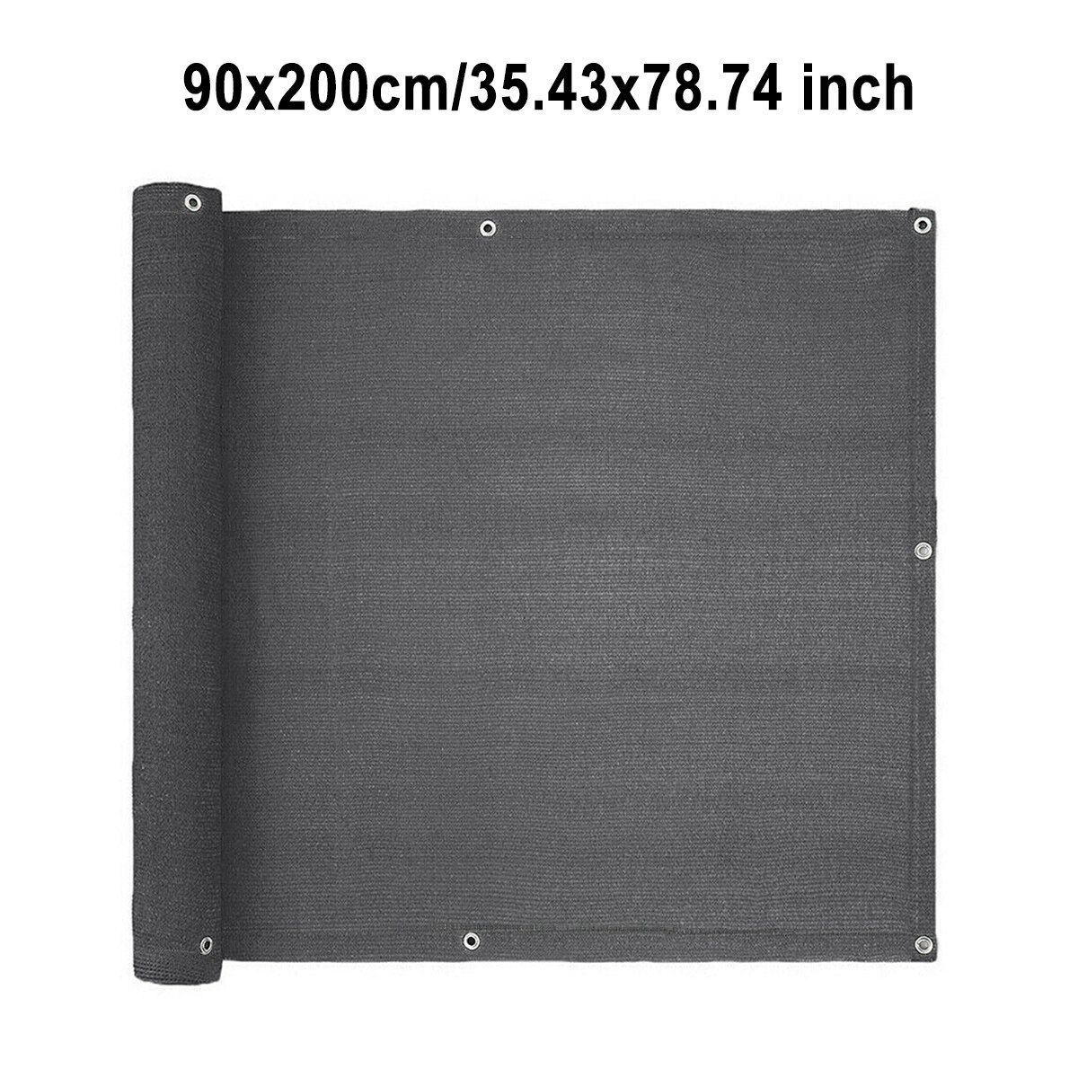 Deck Balcony Privacy Screen HDPE Screening Fence Garden Sunshade Wall Panel 2M