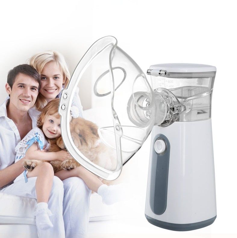 Portable Household Medical Inhaler Vibrating Nebulizer Machine Mesh Nebulizer For Child Adult