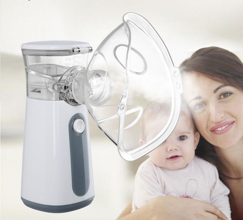 Portable Household Medical Inhaler Vibrating Nebulizer Machine Mesh Nebulizer For Child Adult