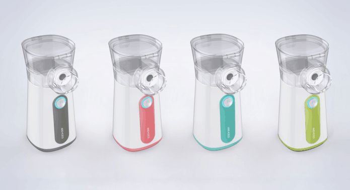 Portable Household Medical Inhaler Vibrating Nebulizer Machine Mesh Nebulizer For Child Adult