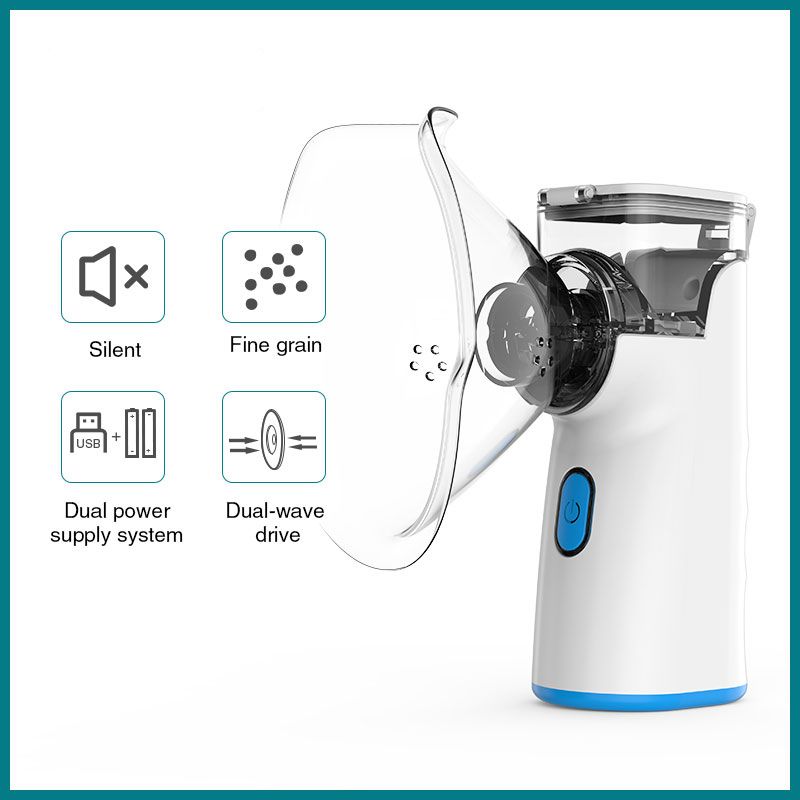Cough Care Atomizer Medical Portable Nebulizer Mini Mesh Nebulizer