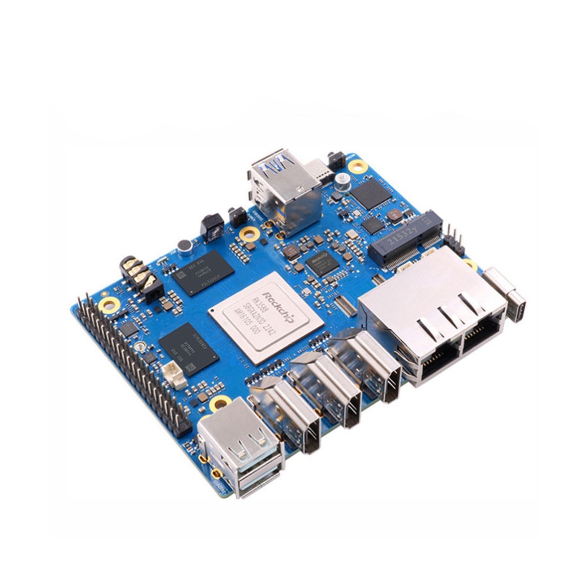 For Orange Pi 5 Plus 8GB RAM Single Board Computer RK3588 PCIE Module External Wifi6 Pi5 Plus Demo Development Board