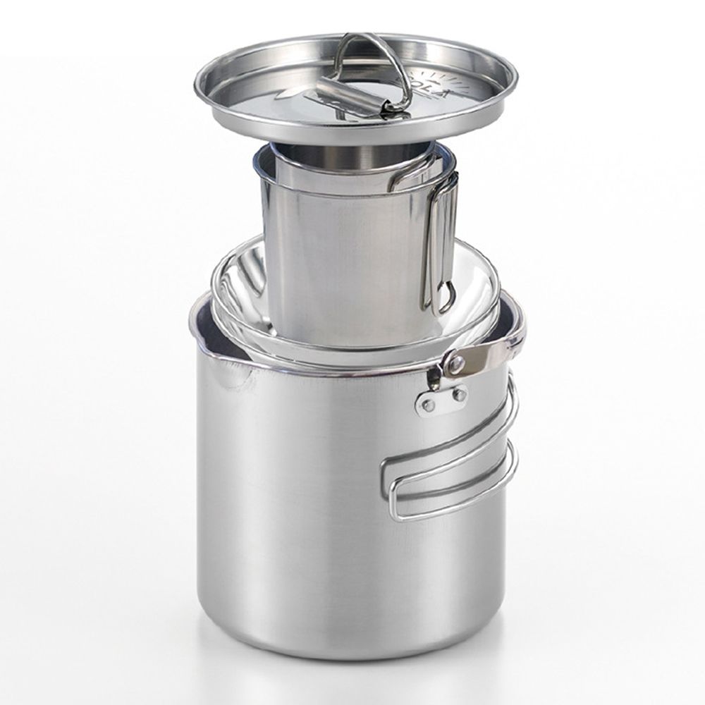 5pcs Camping Cookware Set Outdoor Portable Picnic Cookware
