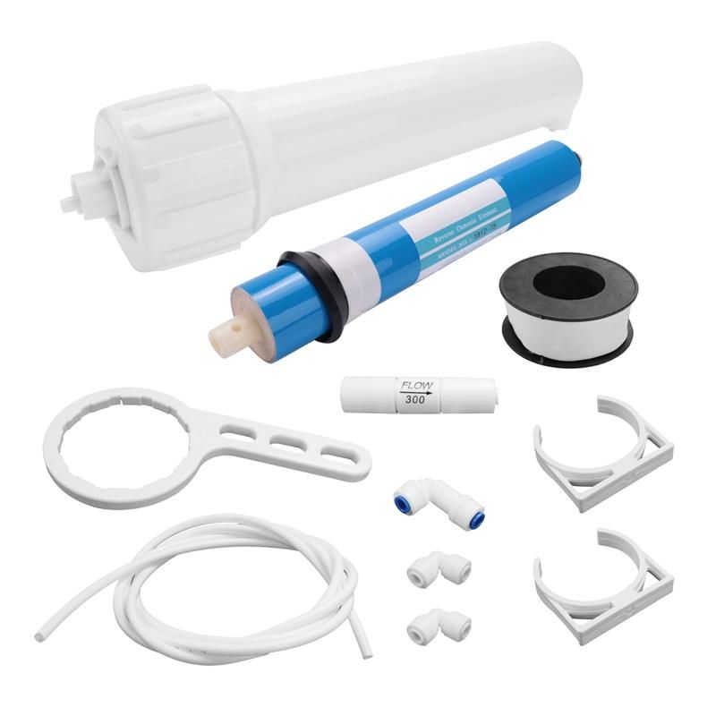 75Gpd Membrane  1812 Membrane Housing  Reverse Osmosis Water Filter System Parts