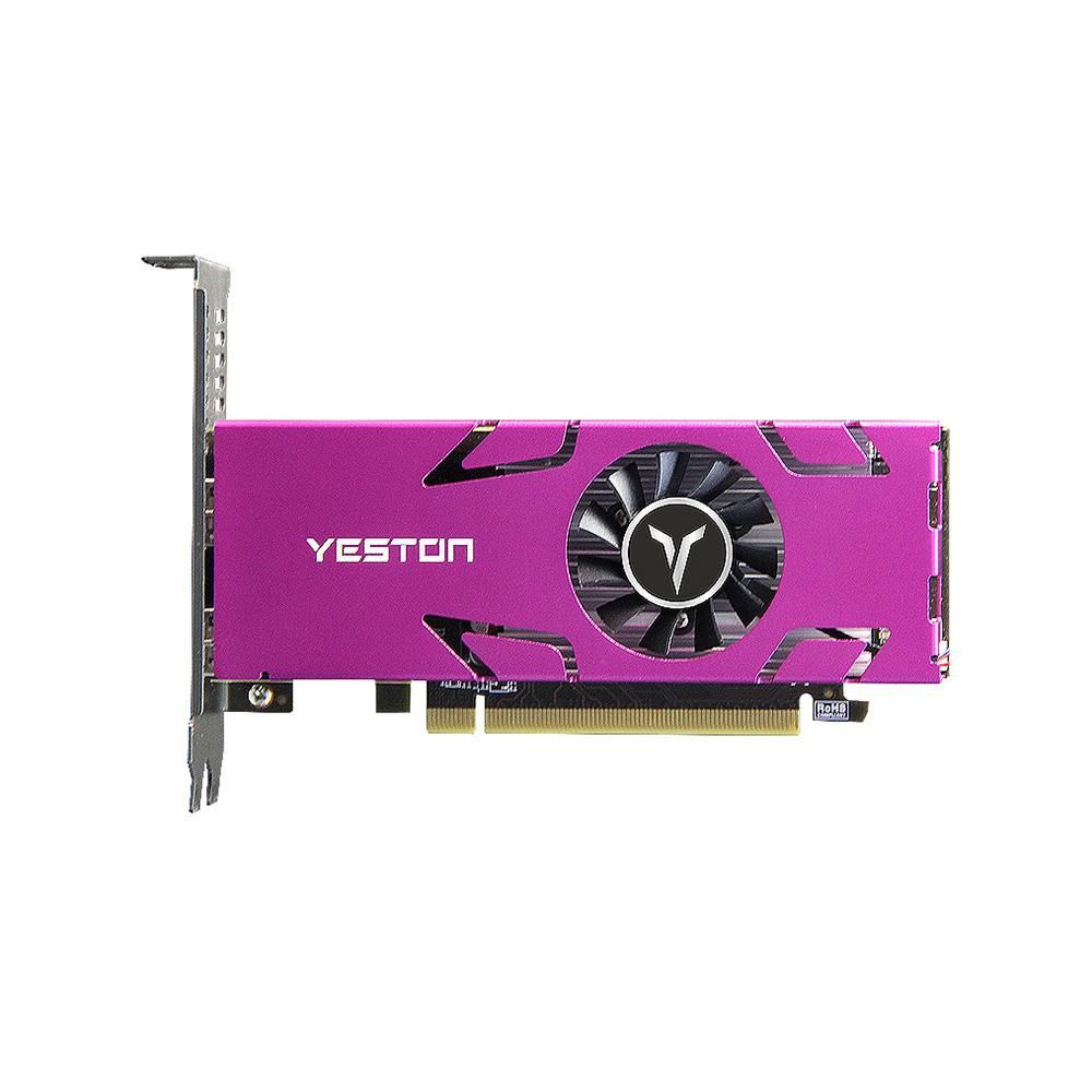 Yeston RX550-4G 4HD GA 4-screen Graphics Card 4GB/128bit/GDDR5 Memory Support Split Screen with 4*HD Output Ports