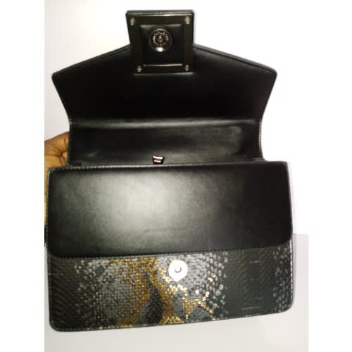 Ladies Chain Handbag - Black