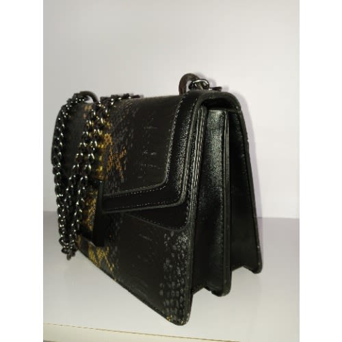 Ladies Chain Handbag - Black
