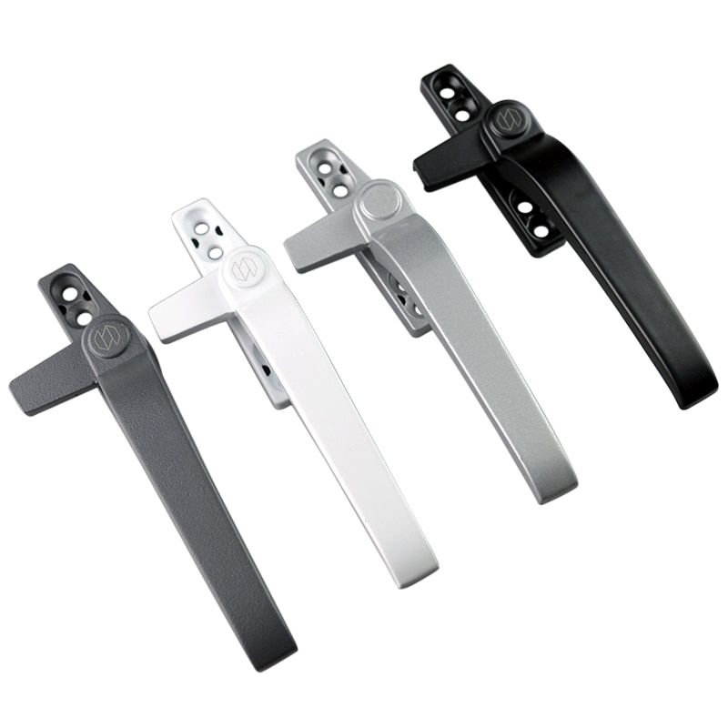 Thickened 50 Aluminum Alloy Push Window Handle  Accessories Old-Fashioned Flat