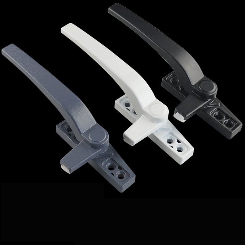 Thickened 50 Aluminum Alloy Push Window Handle  Accessories Old-Fashioned Flat