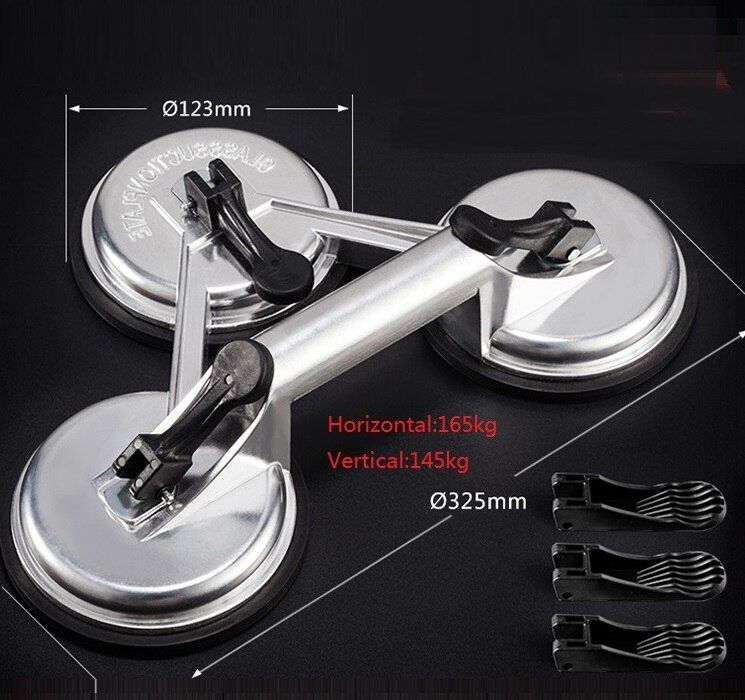 Aluminium Alloy Heavy Vacuum Suction Dent Puller Gripper Plate Lir For Glass