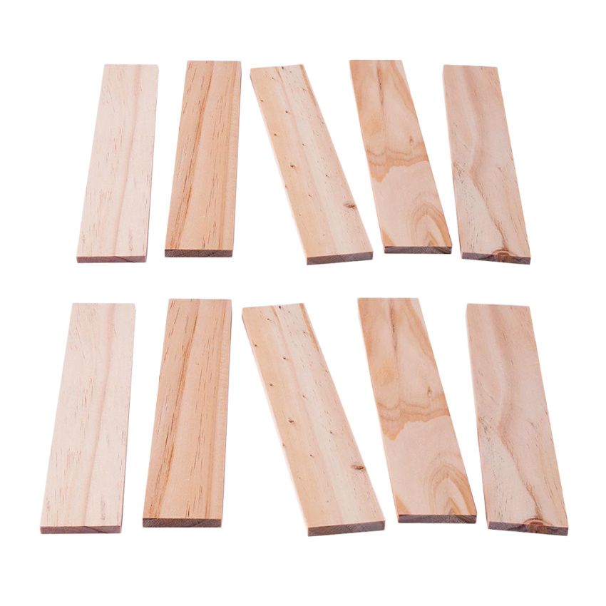 Craft Sticks Long Wood Strips Natural Pine Wood Bars Can Be Carved