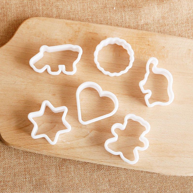 6pcs/set Animal Shaped Cookie Cutter DIY Biscuit Mold